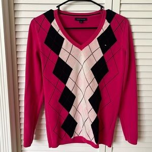 Tommy Hilfiger argyle sweater